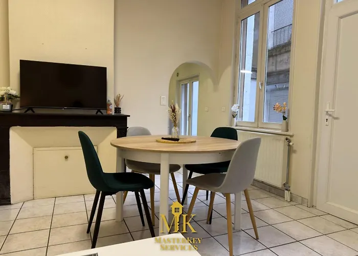 T2 Chic & Lumineux Centre-ville 公寓 巴勒迪克